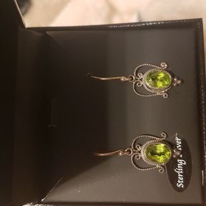 Silver earrings